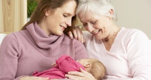 Día de la madre, madre, abuela y nieta juntas