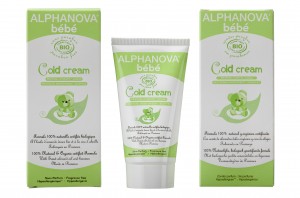 Cold Cream crema calmante para tratar los brotes de dermatitis atópica y eccemas en bebés y niños de Alphanova Bebe
