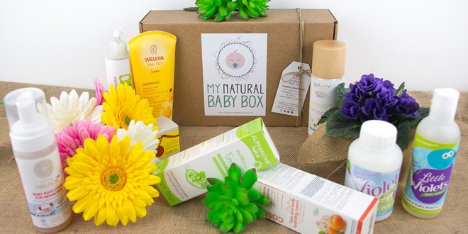 Canastilla mensual de cosmética natural y bio para bebés y niños