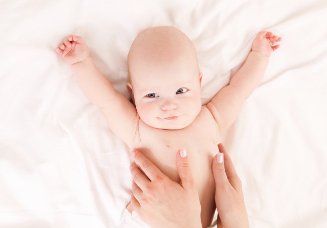 masaje de bebe