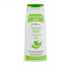 Gel ultra rico para bebés de piel atópica de Alphanova Bebe