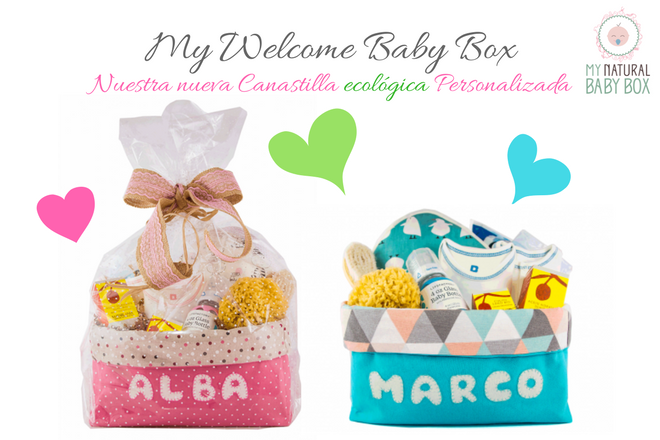canastilla bebe personalizada My Welcome Baby box