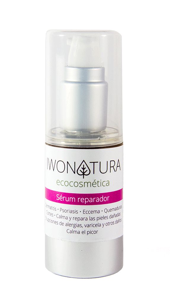 Serum reparador ecologico para dermatitis atopica, eccemas y psoriasis, para bebés y niños / Hijo de piel atópica