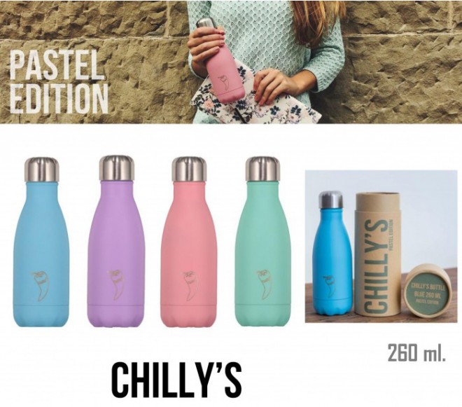 botella-termica-chilly-lila-pastel-500ml vuelta al cole my natural baby box