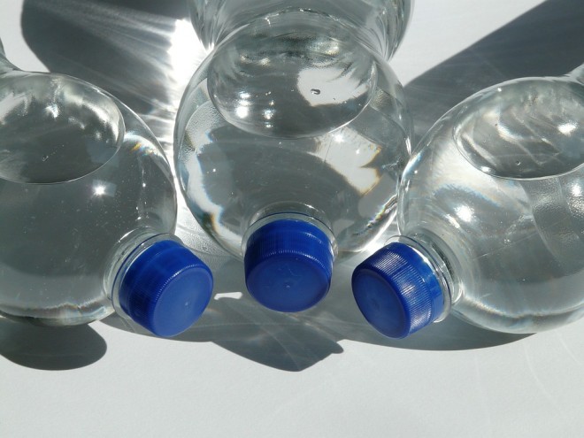 botellas de plastico para el agua
