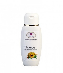 Champú gel natural protector para bebés y niños de piel sensible o piel atópica de Sinthesis Salud