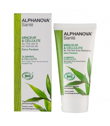 crema reductora anticelulítica compatible con la lactancia de alphanova sante