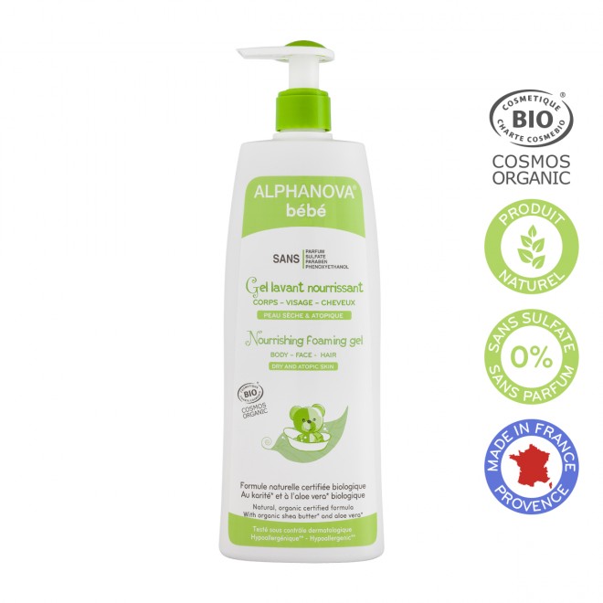 gel champu piel atopica alphanova bebe